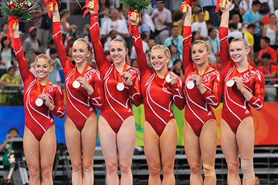 2008 Olympic team members share memories of Beijing · Xfinity U.S.  Gymnastics Championships